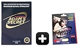 Adam's Secret 1500 100% Satisfactory Optimum Formula Maximum Sexual Stimulant (10 Capsules Per Pack) Plus 3000 (1 Capsule) (1500(1) 3000(1))