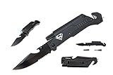 Superman 5 in 1 Pocket Knife (Black)