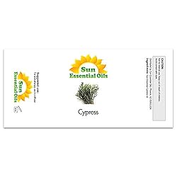 Sun Essential Oils 8oz - Cypress Essential Oil - 8