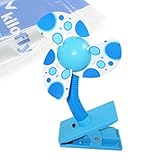 KF Baby Clip-On Mini Stroller Fan, Blue