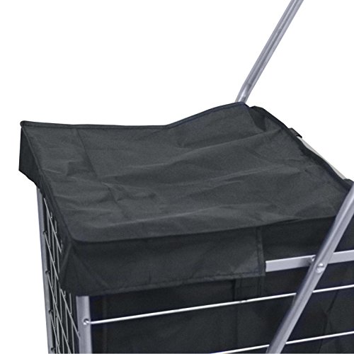Wellmax WM99504 Nylon Grocery Utility Shopping Cart Liner with Lid