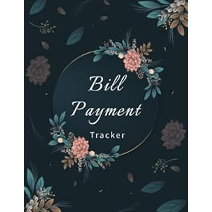 Bill Payment Tracker: bill tracker notebook | monthly bills organizer | monthly bills planner | bill tracker