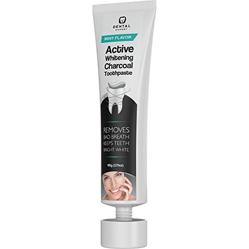 Activated-Charcoal-Teeth-Whitening-Toothpaste-DESTROYS-BAD-BREATH-Best-Natural-Black-Tooth-Paste-Kit-MINT-FLAVOR-Herbal-Decay-Treatment-REMOVES-COFFEE-STAINS-105g-37-Oz