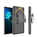ZASE Case Compatible with Samsung Galaxy Note 9 Belt Clip Holster Case Slim Fit Armor Shell Protective Case Defender Swivel Belt Clip Built-in Kickstand (Black Holster Combo Case)