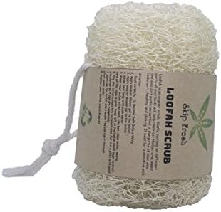 Skip Fresh Loofah Luffa Exfoliating Bath Sponge Scrubber With Rope 100%Natural