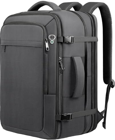 backpack bags for travel sales Amazon.com: Travel Backpack, 50L Expandable Extra Large Laptop Backpack,  Carry On Backpack Airline Approved Water Resistant Business Suitcase  Daypack Bag Fits 17 Inch Laptops, Travel Gifts for Men Women, Black :  Electronics