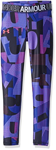 Under Armour Leggings estampados HeatGear Armour para niña