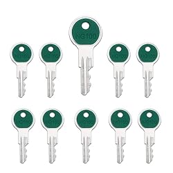 10PCS NG100 Model Heavy Equipment Ignition Keys for
