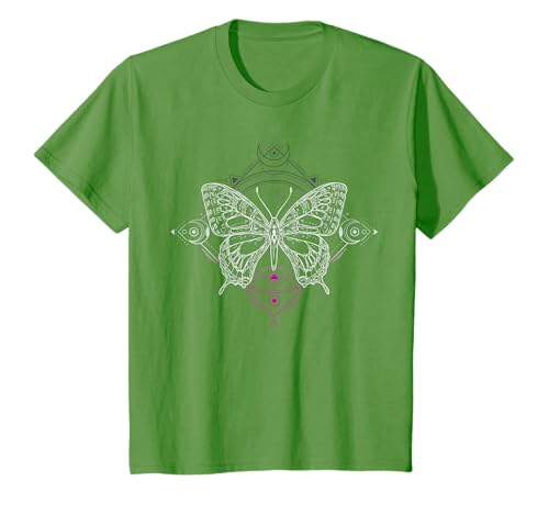 Asexual Pride Flag Colors, Occult Butterfly T-Shirt