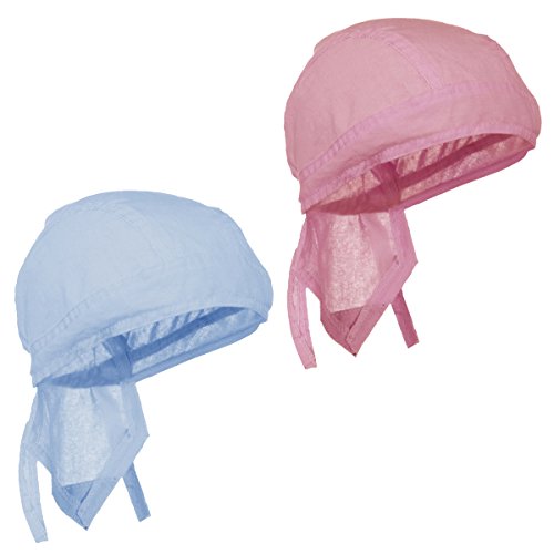 Doo Rag Du Rag Do Cotton Solid Color Bandana Head Wrap Chemo Cap Pink And Baby Blue Buy Online In Bahrain At Bahrain Desertcart Com Productid