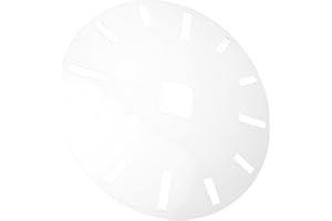 CHILDWEET Stencil for DIY Crafts Circle Clock Face Router Template DIY Clock Board Inlay Template Transparent
