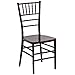Flash Furniture 2 Pack HERCULES PREMIUM Series Mahogany Resin Stacking Chiavari Chair