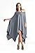 Vivicastle Women's USA Loose Bat Wing Dolman Poncho Tunic Dress Top