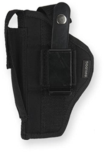 Bulldog Cases Belt and Clip Ambi Holster (Fits Most Ruger Mark Style Auto's with 5-Inch - 6 7/8-Inch Barrels