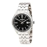 Bulova Men's Quartz Stainless Steel Casual Watch, Color:Silver-Toned (Model: 43B144)