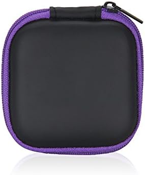 Travel Earphone Earbud Carrying Case Mini Headset Storage Bag for Earbuds USB Cable Flash Drive