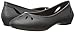 Crocs Women's Kelli Ballet Flat, black, 8 M US