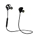 Wireless Bluetooth Headphones, DolTech 4.0 CSR8645 Solution IPX4 Sweat Proof Stable Fit In Ear Workout Earphones Magnetic Earbuds Built-in Mic Noise Cancelling (816 Black)