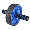 Good Times Ab Wheel, AB-roller met wielen van 18 cm, met kniebeschermer, buiktrainer met kniemat voor fitness…