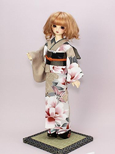Beige Peony Kimono,Mini Dollfie,MSD,SDM,1/3,BJDs,Tyler,FR16 Japan