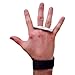 WODFitters Textured Leather Hand Grips for Cross Training, Kettlebells, Powerlifting, Chin Ups, Pull Ups, WODs & Gymnastics – with Grips Storage Pouch