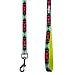 Blueberry Pet 2 Colors Southwestern Vintage Tribal Print Dog Leash with Soft & Comfortable Handle, 5 ft x 3/4