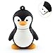 Aretop Flash Drive Cute 32GB USB 2.0 Cartoon Miniature Penguin Shape Memory Stick 32GB Swivel Thumb Drives Gift for Kids Children Teacher Collegue Employees