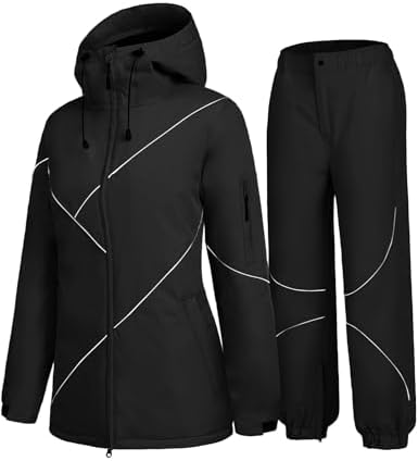 Amazon.com: xwxwseui ARCTIC QUEEN 2 Pieces Snowsuit for Women Men