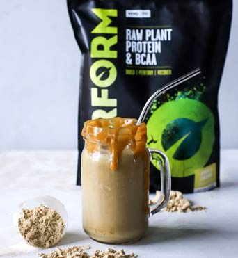 Vivo-Life-Perform-Raw-Vegan-Protein-Powder-Pea-Hemp-Blend-with-BCAA-Gluten-Soy-Free-Shake-Banana-Cinnamon-L