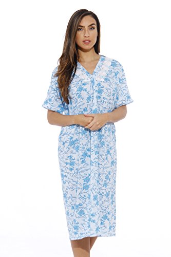 just love short sleeve nightgown sleep dress for women Just Love Short Sleeve Nightgown Sleep Dress for Women Sleepwear 4360-10302-S at Amazon Women's Clothing store