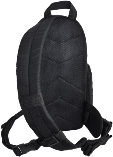 Xit XTBPS Deluxe Digital Camera/Video Sling Style Shoulder Bag (Black)