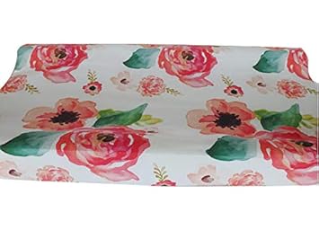 coral changing pad cover