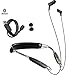 Klipsch R6 Neckband Earbuds with Bluetooth - Black Leather (1062796) - (Renewed)