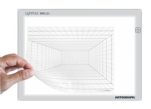 Koala Tools | Perspective Grid Transparency Sheets (Variety Pack of 4) - 8.5" x 11" | Overhead Projector and Light Box Transparencies - Tracing Film for Sketching & Drawing