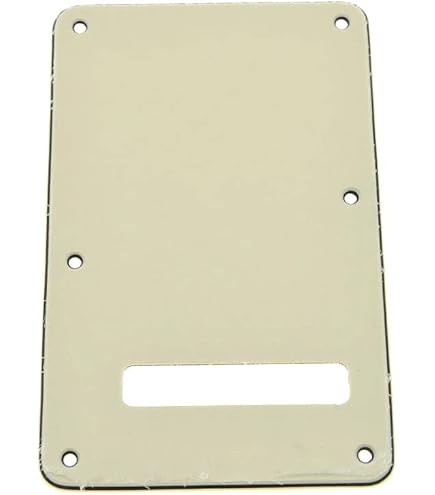 Plaque Arrière De Guitare Strat Tremolo KAISH - Pour Stratocaster USA/Mexique, Couleur Dark Tortoise, 146x93,5 Mm