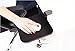 SKYZONAL Ergonomic Mouse Platform Under Desk Ergonomic Wrister Mouse Pad (Black)