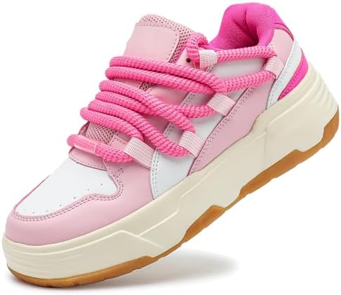 Amazon.com | ACARITOUCH Fashion Cute Doodle Platform Chunky