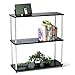 Convenience Concepts Designs2Go 3 Tier Bookshelf, Black