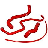 Mishimoto Red MMHOSE-350Z-03RD Nissan 350Z 2003-2006 / Infiniti G35 2003-2007 Silicone Radiator Hose Kit