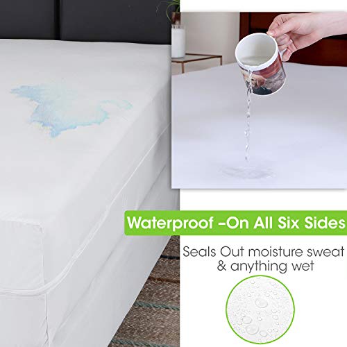 Guardmax Zippered Mattress Protector 100 Waterproof Mattress