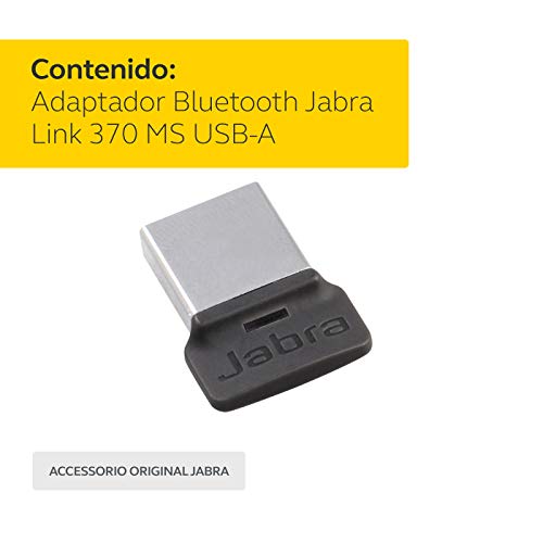 Jabra 14208-08 Link 370 MS Plug-And-Play Mini USB-Adapter, Zwart/Zilver - Afbeelding 7