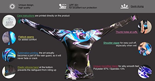Platinum-Sun-Womens-Long-Sleeve-Designer-Rashguard-Lycra-Tight-Fit-50-SPF-Protection-Swimwear-Perfect-for-surfing-kitesurfing-and-diving Platinum-Sun-Womens-Long-Sleeve-Designer-Rashguard-Lycra-Tight-Fit-50-SPF-Protection-Swimwear-Perfect-for-surfing-kitesurfing-and-diving