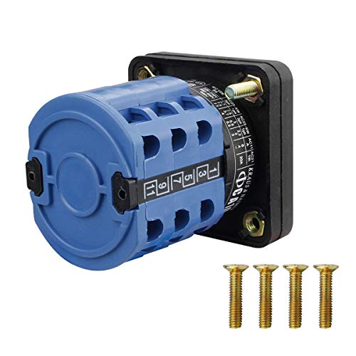 Electrical Buddy CA10 Panel Mounting 3-P 3-Phase Rotary Cam Changeover Switch - Thumbnail 3
