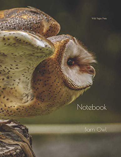 Notebook: Barn Owl by Wild Pages Press