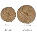 Fast Hair Bun for Men REECHO Hair Extensions Chignon Synthetic 3 inches in Diameter Size Small Color Medium Blonde