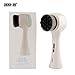 MAANG Facial Skin Care Cleansing Brush Manual Washing Face Massage Tool Beauty Kits Ultrasoft Deep Pore Cleanser Exfoliation Cleaner Body Massager Best Exfoliating (Black)