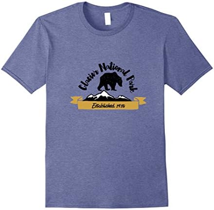 Mens Glacier Retro Logo 3XL Heather Blue