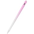Stylus Pen for iPad 9th&10th Generation-2X Fast Charge Active Pencil Compatible with 2018-2024 Apple iPad Pro 11"/12.9"/M4, iPad Air 3/4/5/M2, iPad 6-10, iPad Mini 5/6 Gen-Gradient White Pink