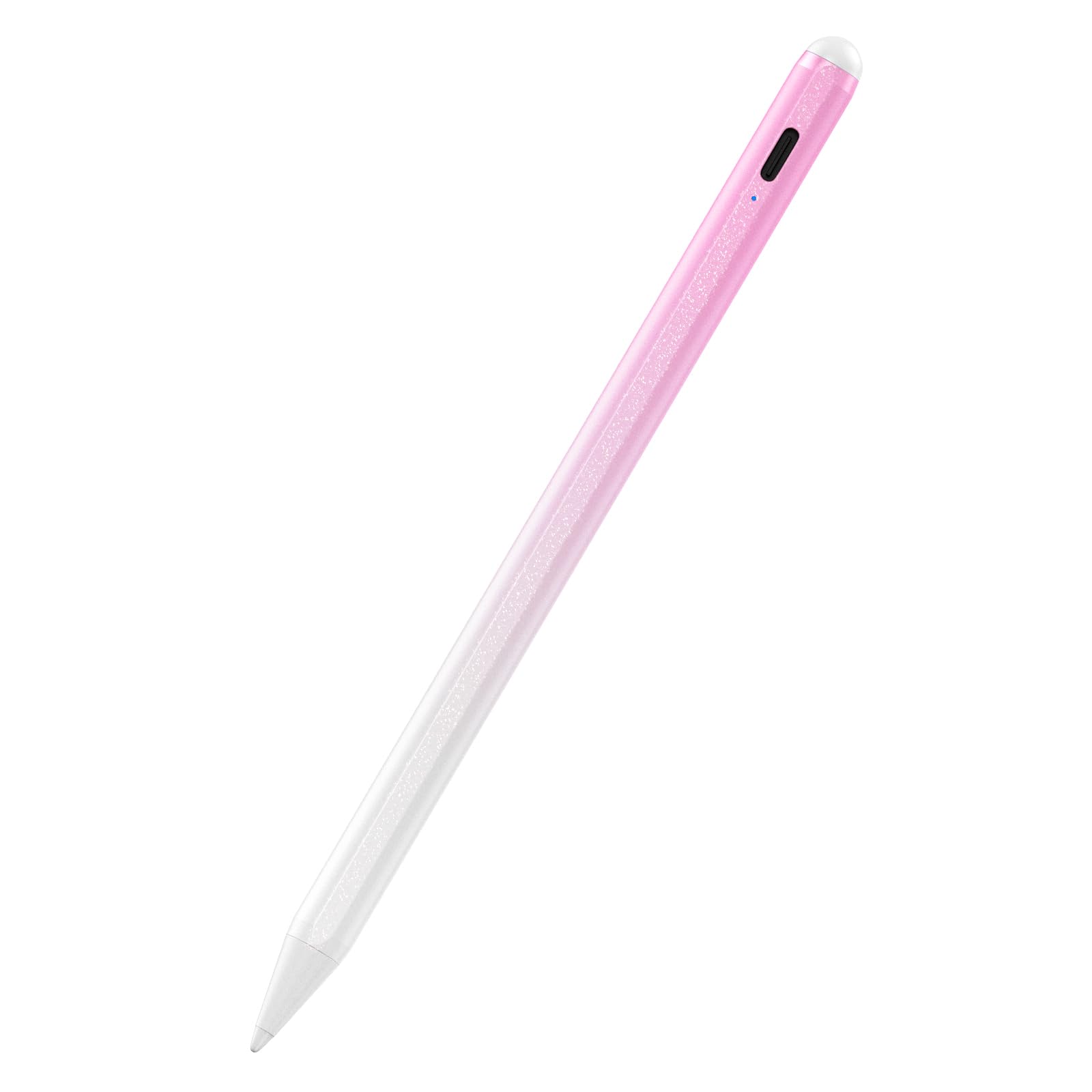 Photo 1 of Stylus Pen for iPad 6th-11th Generation-2X Fast Charge Active Pencil Compatible with 2018-2025 Apple iPad Pro 11"/12.9"/M4, iPad Air 3/4/5/M2/M3,iPad mini 5/6 Gen-Gradient White Pink