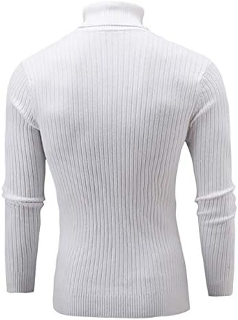 Belovecol Herren Rollkangenpullover Slim Fit - Feinstrick Winterpullover Mit Rollkragen